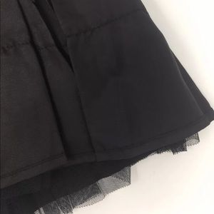 Old Navy Girls Black Tutu Skirt with Gold Elastic Band 2T 4T NWT